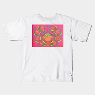 Maria Primachenko - don t feast your eyes on other people s bread 1983 Kids T-Shirt